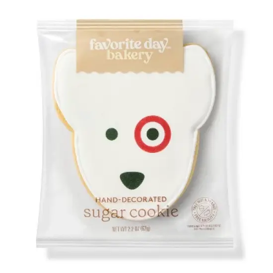 Bullseye Dog Sugar Cookie - 1ct - Favorite Day&trade; image {3}