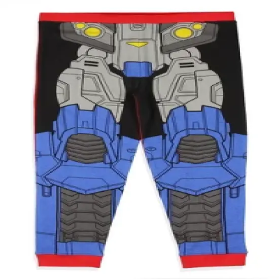 Transformers Boys' Optimus Prime Costume Character TV Show Sleep Pajama Set Multicolored image {3}