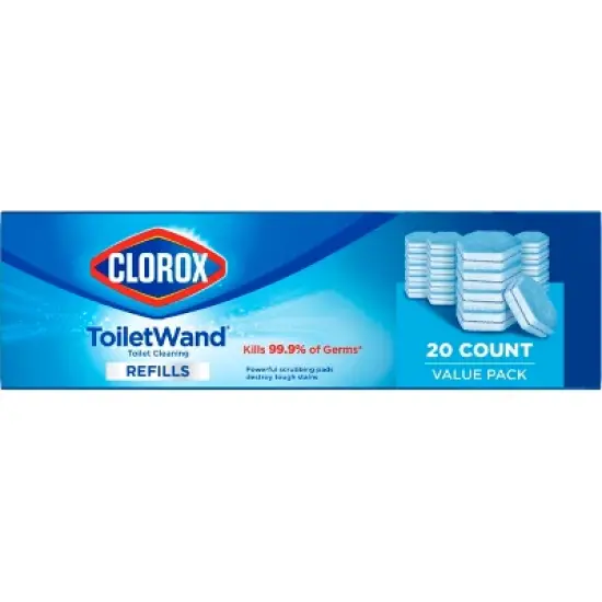 Clorox ToiletWand Disinfecting Refills Disposable Wand Heads - 20ct image {7}