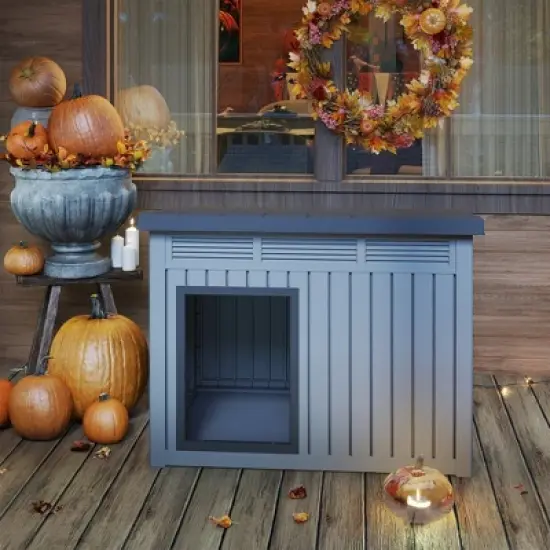 Decksplore Modern & Durable Weather-Resistant Pet House for Medium Dogs image {9}