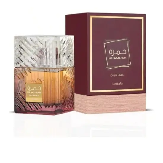 Lattafa Khamrah Dukhan 3.4 Eau De Parfum Spray For Men image {1}