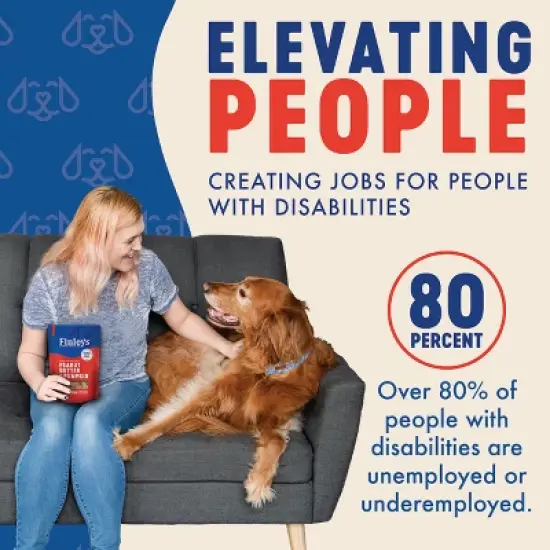 Finley's All Natural Peanut Butter & Pumpkin Flavor Dog Treat Crunchy Biscuits image {4}