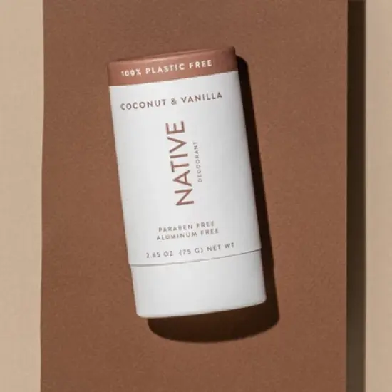 Native Plastic Free Coconut and Vanilla Deodorant - 2.65oz image {2}