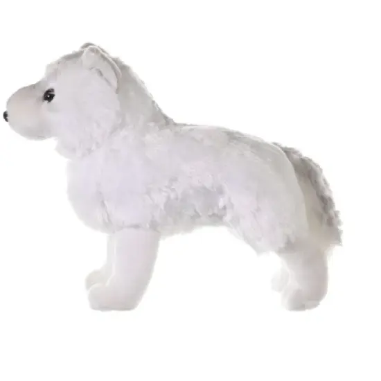 Wild Republic Cuddlekins Standing Arctic Wolf Stuffed Animal, 12 Inches image {2}