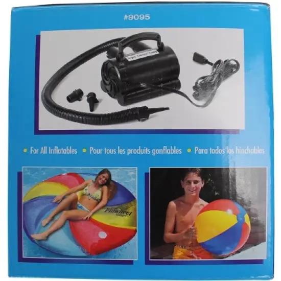 Swimline 9095 Electric Swimming Pool Inflatable Toy Air Pump 110V (2 Pack) image {3}