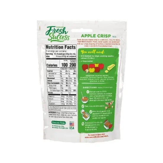 Concord Fresh Success Apple Crisp Mix - 8.5oz image {2}