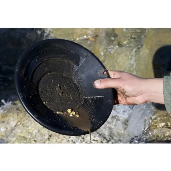 Sluice Fox Gold Panning Crevice Kit | Rock Pick Hammer | Sifter | Black Sand Magnet | Free Tote Backpack image {3}