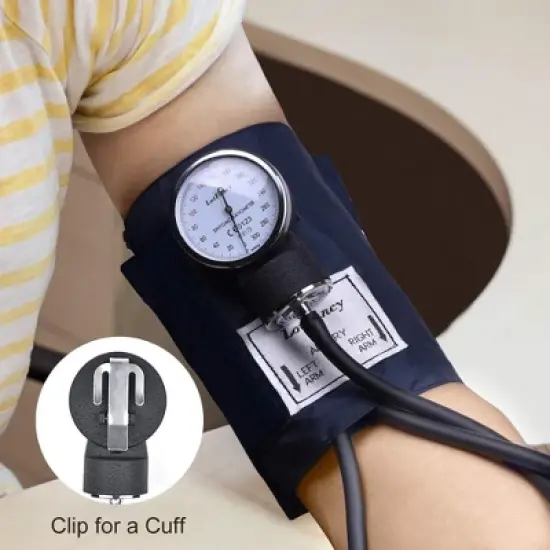 LotFancy Aneroid Sphygmomanometer and Stethoscope Kit, Manual Blood Pressure Monitor BP Cuff(10"-16") image {5}