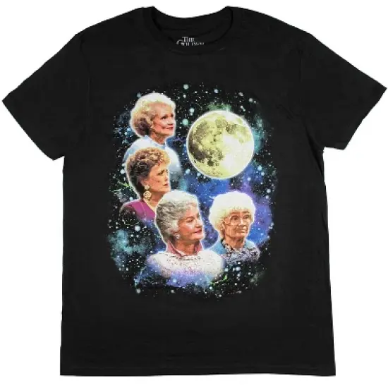The Golden Girls Women's Four Golden Girls Moon T-Shirt image {3}