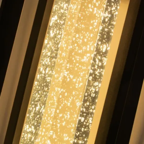 LLHZSY Modern Outdoor Wall Light Fixture Black LED Downlight 14 1/5" for Exterior House Porch Yard Patio image {6}