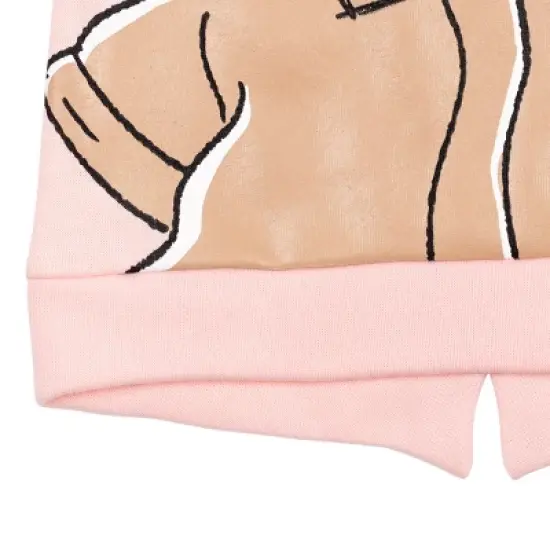 Star Wars The Mandalorian Baby Yoda Toddler Girls Fleece Sweatshirt & Pants Set Pink  image {3}