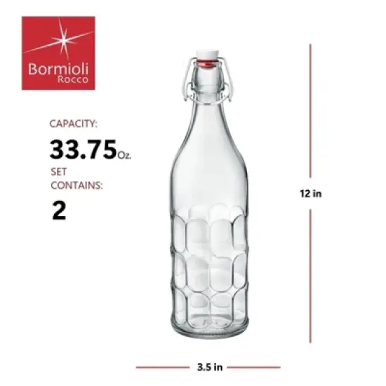 Bormioli Rocco Moresca Bottle - Set of 2 image {3}