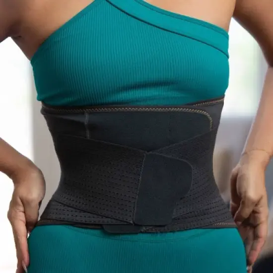 Copper Fit Core Shaper Waist Trimmer - Charcoal S/M image {4}