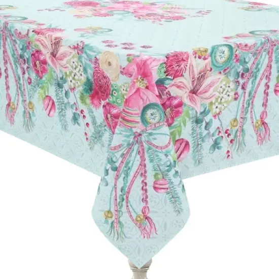 Laural Home Boho Christmas Rectangle Tablecloth image {3}