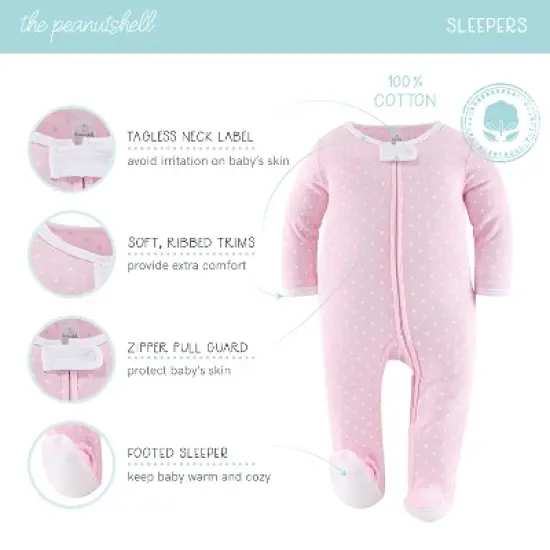 The Peanutshell Purple Butterfly Newborn Layette Set for Baby Girls, 30-Pieces, Pink/Purple, 0-3 Months image {4}
