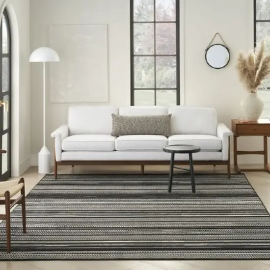 Nourison Grafix Abstract Striped Indoor Rug image {6}