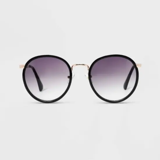 Women's Shiny Plastic Round Sunglasses - Universal Thread&trade; image {3}