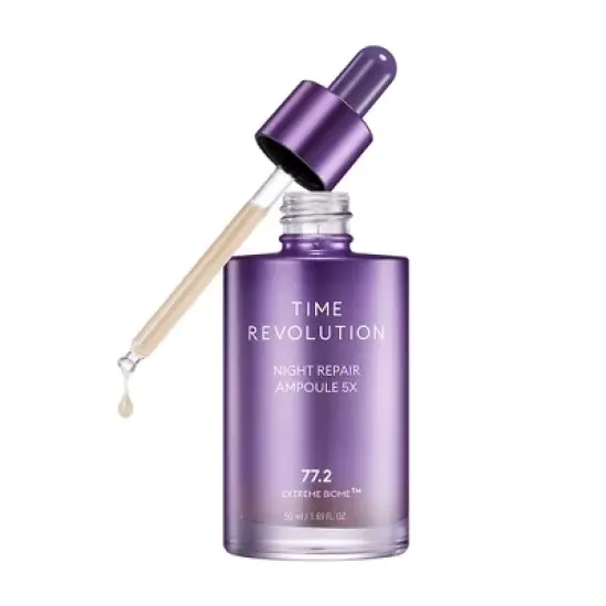 Missha Time Revolution Night Repair Ampoule 5X -1.69 fl.oz. image {8}
