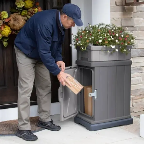 Simplay3 Hide Away Delivery and Storage Box - Gray image {7}