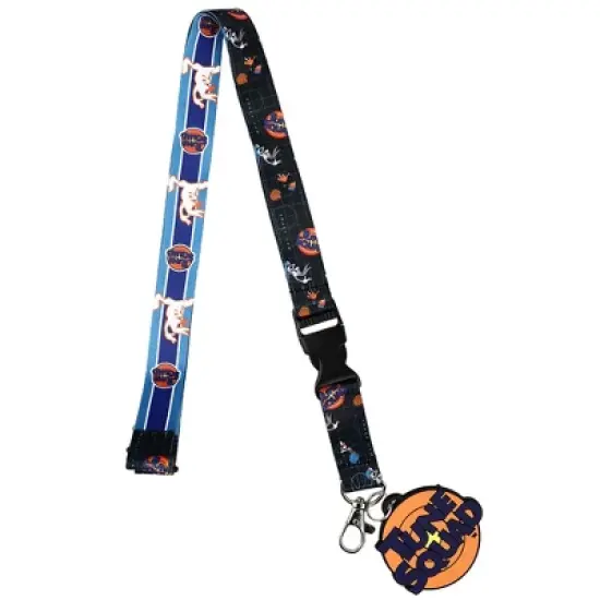 Space Jam Tune Squad Jersey ID Badge Holder Breakaway Lanyard image {1}