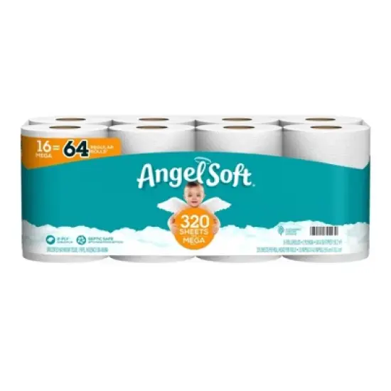Angel Soft Toilet Paper image {8}