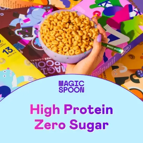 MAGIC SPOON Chocolate Chip Protein Breakfast Cereal - 7oz image {4}