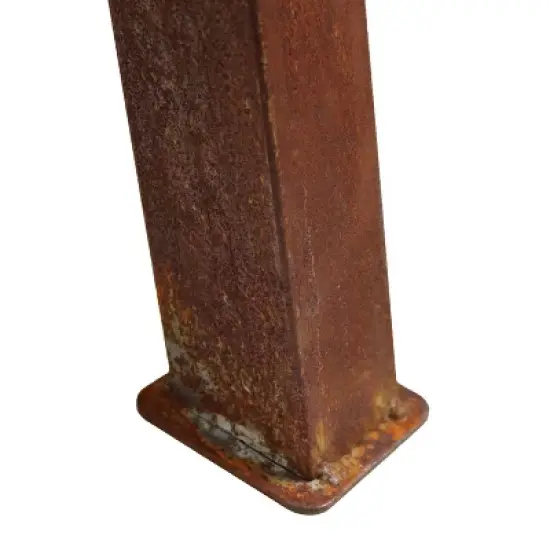 Sunnydaze Outdoor Camping or Backyard Round Cast Iron Rustic Fire Pit Bowl with Handles image {4}