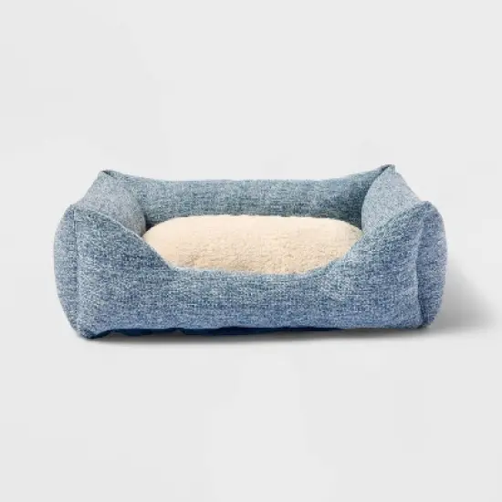 Cuddler Dog Bed - Blue - Boots & Barkley&trade; image {5}