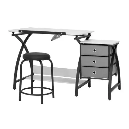 Comet Plus Drawing Table and Stool Set - studio designs image {2}
