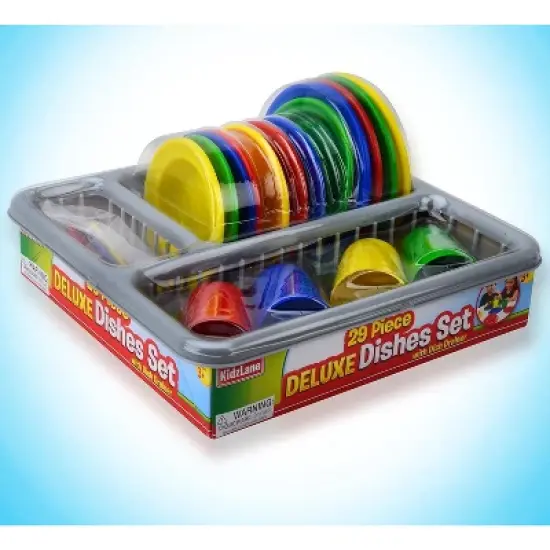 Kidzlane Kids and Toddler Dishes - Multicolored image {2}