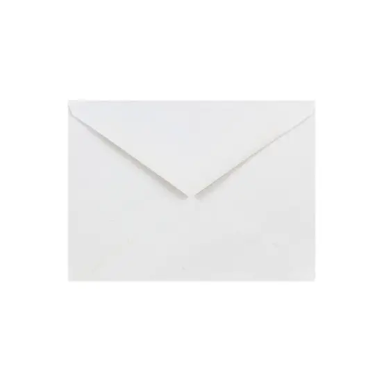JAM Paper A6 Invitation Envelopes with V-Flap 4.75 x 6.5 White 25/Pack J0567 image {4}