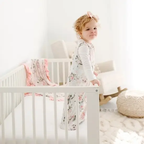 Infant Vintage Pink Rose Sleep Bag - Posh Peanut image {1}