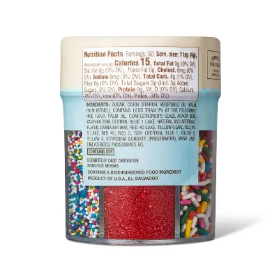 Rainbow 6 Cell Sprinkle Mix - 7oz - Favorite Day&trade; image {2}