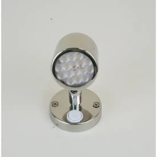 Scandvik Inc LED Stainless Steel Cabin Reading Light - 8-30V - Model 19053P - Boat Equipment. image {2}