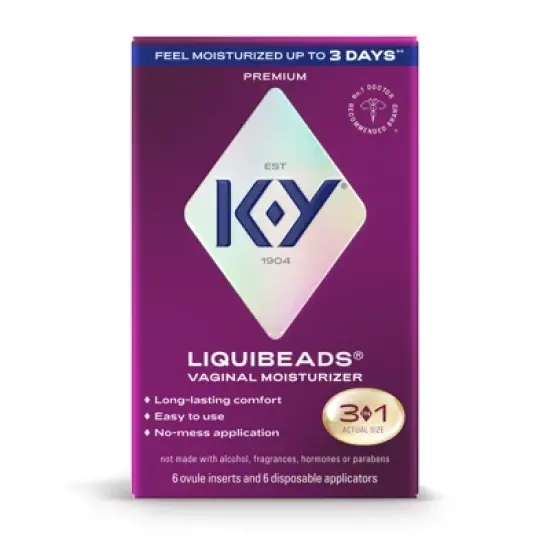 K-Y Liquibeads Vaginal Moisturizer - 6ct image {14}