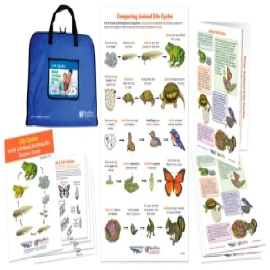 NewPath Learning Life Cycles NGSS 2D Model Building Kit image {1}