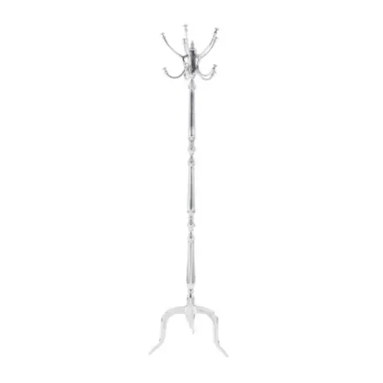 Traditional Iron Coat Rack Silver - Olivia & May image {3}