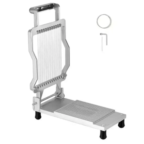 VEVOR Cheese Cutter with Wire, 0.2" Ultra-Thin Cheeser Butter Cutting Blade, Detachable Cheese Slicer Wire, Aluminum Alloy Commercial Cheese Slicer image {8}