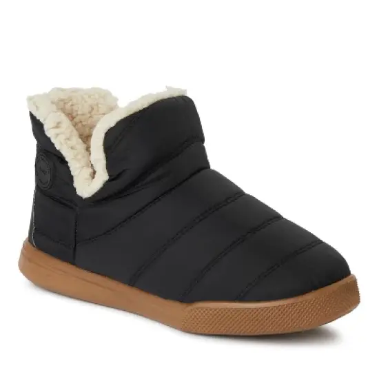 Dearfoams Women's Dara Nylon Sport Lounge Bootie Slipper Indoor/Outdoor image {8}