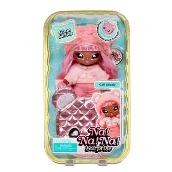 Na! Na! Na! Surprise Glam Series Cali Grizzly with Metallic Purse 2-in-1 Fashion Doll image {2}