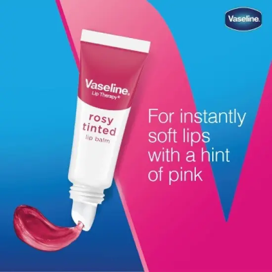 Vaseline Lip Therapy Travel Size Rosy Lip Balm - 2pk image {3}