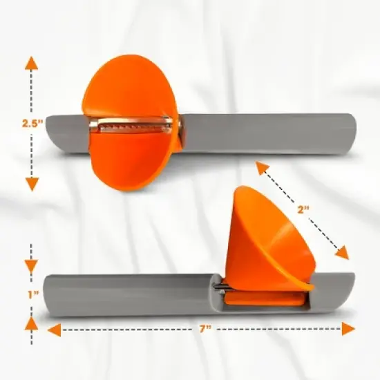 Cheer Collection Handheld Vegetable Peeler and Spiralizer image {2}