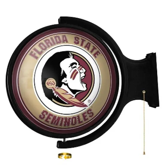 University Original Round Rotating Lighted Wall Sign image {25}