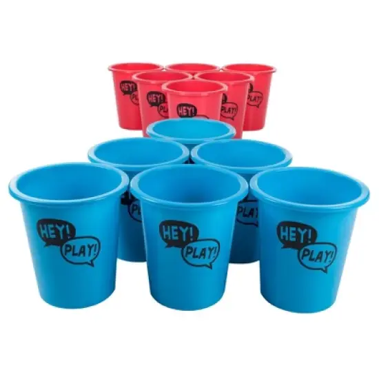 Hey! Play! Kids' and Adults Large Pong Outdoor Game Set image {1}