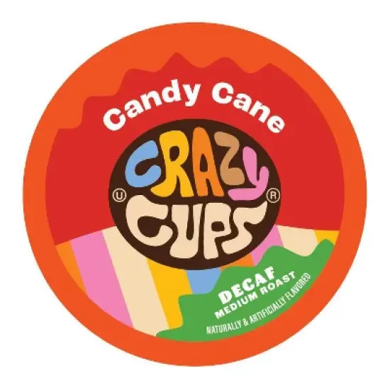 Decaf Candy Cane Flavored Coffee Pods image {3}