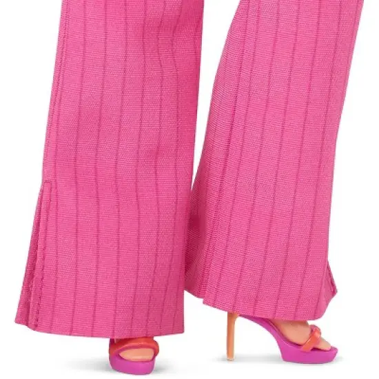 Barbie: The Movie Collectible Gloria Doll Wearing Pink Power Pantsuit image {3}
