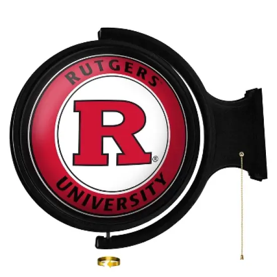 University Original Round Rotating Lighted Wall Sign image {71}