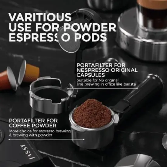 Mojgar Semi-automatic coffee machine 19Bar high pressure pump image {4}