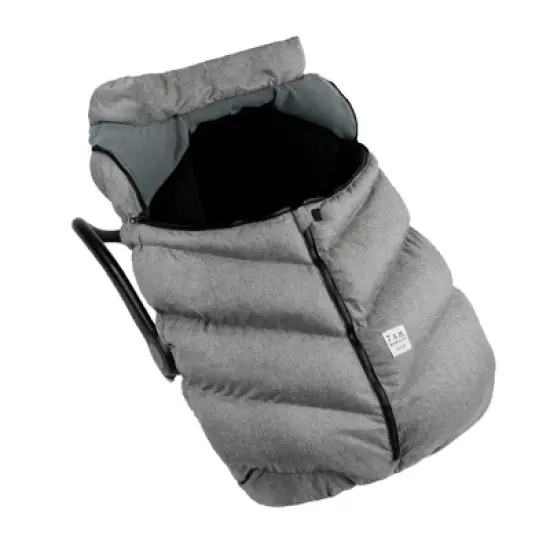 7AM Enfant Car Seat Cocoon Cover - Heather Gray image {2}