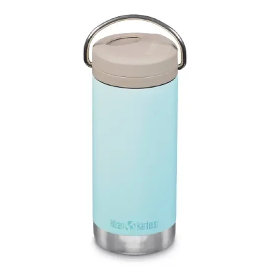 Klean Kanteen 12oz TKWide Insulated Stainless Steel Water Bottle with Twist Straw Cap image {6}
